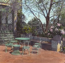 Pre`s Choisis, Albert Herter house, Georgica Pond, East Hampton, New York, 1913. Creator: Frances Benjamin Johnston.