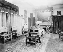 El Fureidis, James Waldron Gillespie house, Parra Grande Lane, Montecito, California, 1917. Creator: Frances Benjamin Johnston.