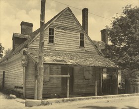 Frank Hill's old store, Scott's Hill, Falmouth, between 1925 and 1929. Creator: Frances Benjamin Johnston.
