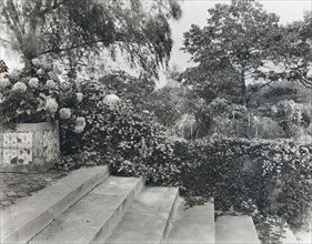 Pre`s Choisis, Albert Herter house, Georgica Pond, East Hampton, New York, 1913. Creator: Frances Benjamin Johnston.