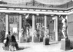 The Greek Court, at the Crystal Palace, 1854. Creator: Unknown.