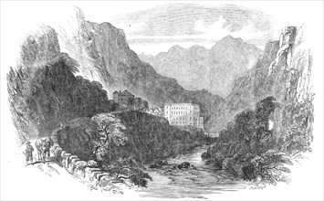 Eaux Chaudes, Pyrenees, 1854. Creator: Unknown.