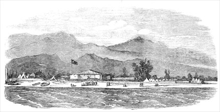 Camp of Tchourouk-Sou, on the Black Sea, 1854. Creator: Unknown.