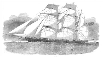 The Sunderland Clipper Barque, "Flying Dragon", 1854. Creator: Unknown.