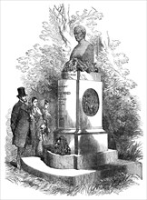 The Hood Memorial, at Kensal-Green, 1854. Creator: Unknown.