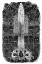 The Luminous Fountain, at the Panopticon, Leicester-Square, 1854. Creator: Unknown.
