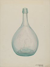 Bottle, c. 1940.