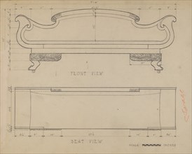 Sofa, 1935/1942.