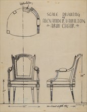 Armchair, c. 1938.