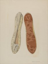 Slippers, c. 1940.