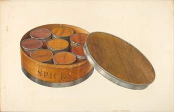 Spice Box, c. 1938.