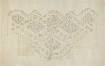 Embroidery, c. 1937.