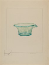 Glass Dish, c. 1937.