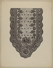 Lace Scarf, c. 1937.
