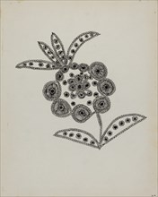 Needlework, c. 1936.
