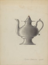 Pewter Teapot, 1936.