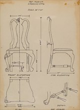 Side Chair, c. 1937.