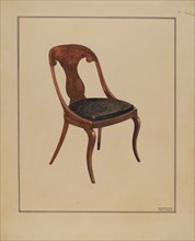 Side Chair, c. 1940.