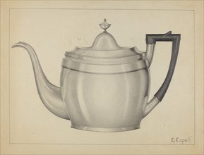 Silver Teapot, 1936.