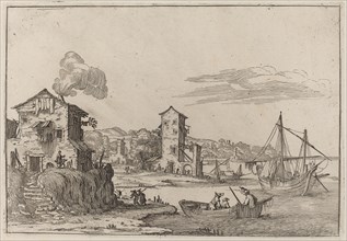 Rustic Seaport, 1638.