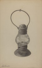 Hand Lantern, c. 1939.