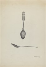 Silver Teaspoon, 1936.