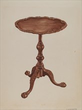 Tripod Table, c. 1936.