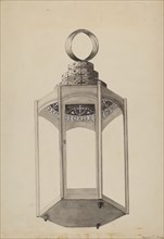 Metal Lantern, c. 1936.