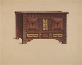 Painted Chest, c. 1937.