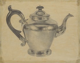 Pewter Teapot, c. 1937.