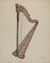 Stringed Harp, c. 1939.