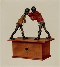 Boxing Negroes, c. 1939.