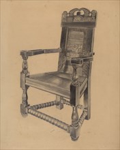Carved Chair, 1935/1942.