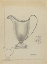 Silver Pitcher, c. 1937.