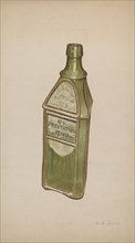 Whiskey Bottle, c. 1941.
