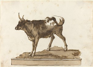 A Bull on a Ledge, 1770s.