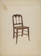 Cathedral Chair, c. 1937.