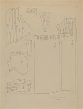 Dress (Pattern), c. 1936.