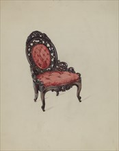 Hoopskirt Chair, c. 1936.