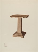 Octagonal Table, c. 1941.