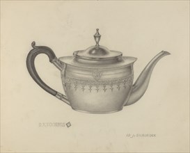 Silver Teapot, 1935/1942.