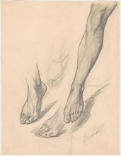 Studies of Feet, c. 1872.