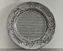 The Utica Plate, c. 1936.