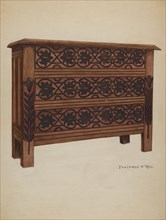 Chest of Drawers, c. 1936.