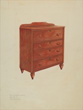 Chest of Drawers, c. 1939.