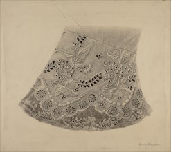 Embroidered Cuff, c. 1937.