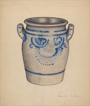 Gray Pottery Jar, c. 1940.