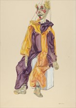 Marionette Clown, c. 1936.