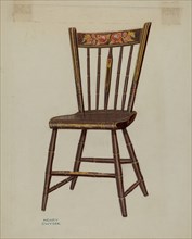 Pa. German Chair, c. 1941.