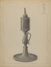 Whale Oil Lamp, 1935/1942.